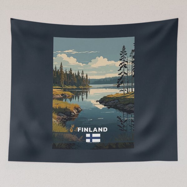 Item preview, Finland Travel  designed and sold by Thistle-TShop.