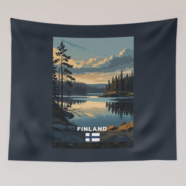 Item preview, Finland Travel  designed and sold by Thistle-TShop.