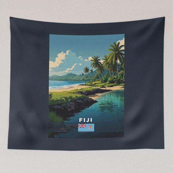 Item preview, Fiji Travel  designed and sold by Thistle-TShop.