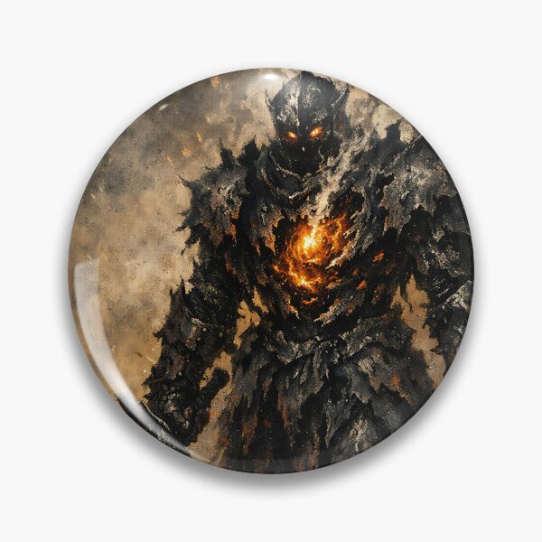 Item preview, The Hollow Cinder-Husk - Dark Knight designed and sold by bapupa.