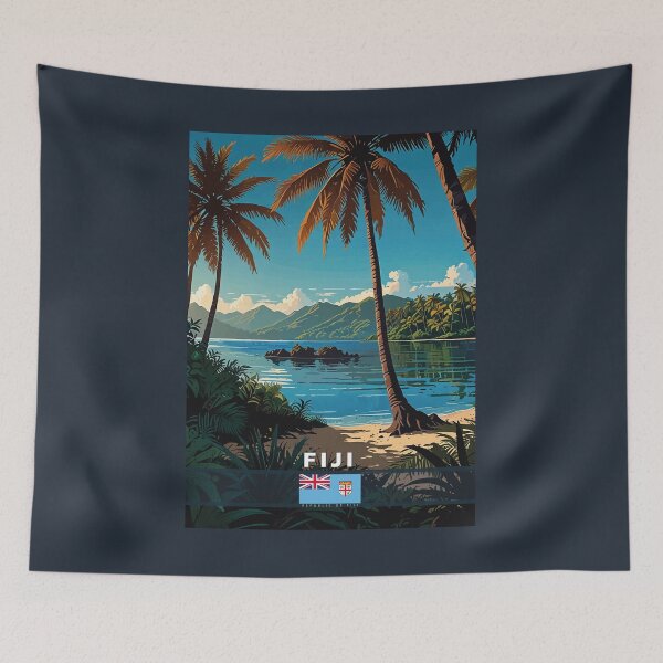 Item preview, Fiji Travel  designed and sold by Thistle-TShop.