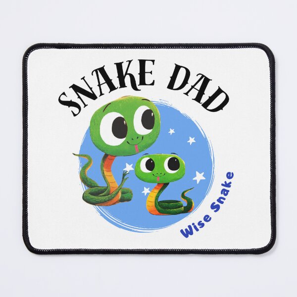 Item preview, Snake Dad Chinese Zodiac – Wise Snake Dad Illustration designed and sold by OriginalMindArt.