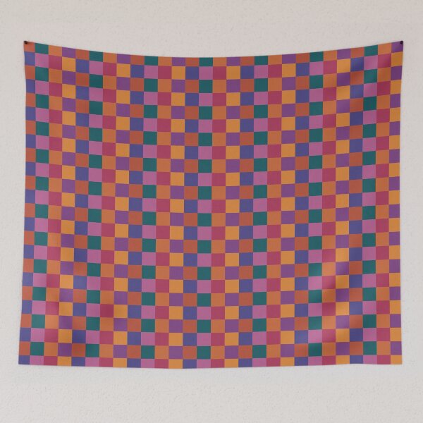 Item preview, Checkered Multicolor Pattern 2 Colorful Vibrant designed and sold by colourpoems.