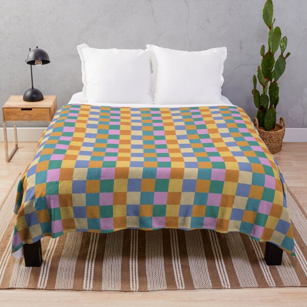 Item preview, Checkered Multicolor Pattern 6 Colorful Summer designed and sold by colourpoems.