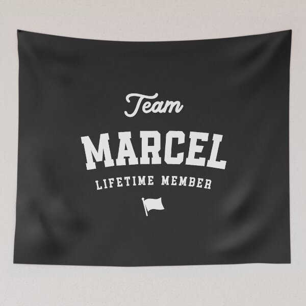 Item preview, Team Marcel Lifetime Member Funny Name Marcel designed and sold by cidolopez.