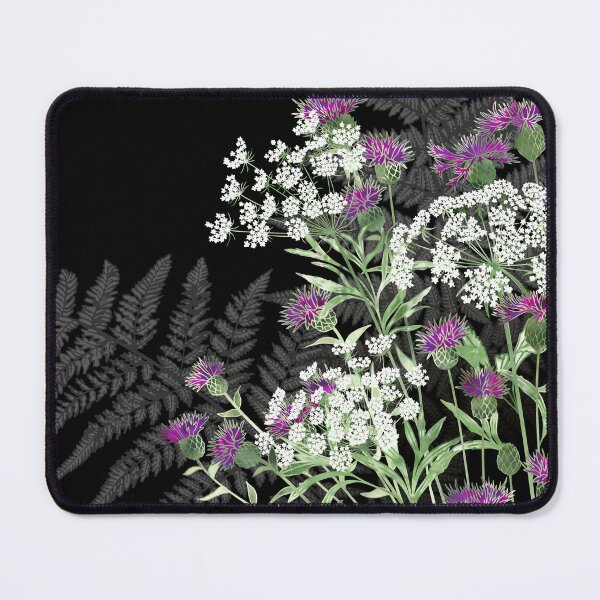 Item preview, Wild Flowers - Cow Parsley, Ammi, Ferns, Thistles designed and sold by Fiona Calder Designs.
