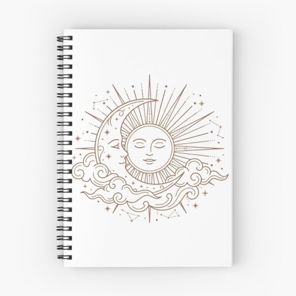 Item preview, Bohemian Sun and Moon - Mystical Tarot Aesthetic and Spiritual Art designed and sold by AlanyaArtX.