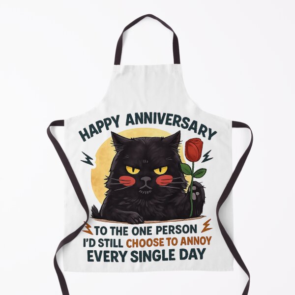 Item preview, Happy Anniversary To The One Person I'd Still Choose To Annoy Every Single Day designed and sold by HaydenMillepied.