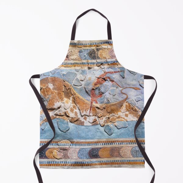 Item preview, Minoan fresco from Knossos. Bull-leaping designed and sold by likiska.