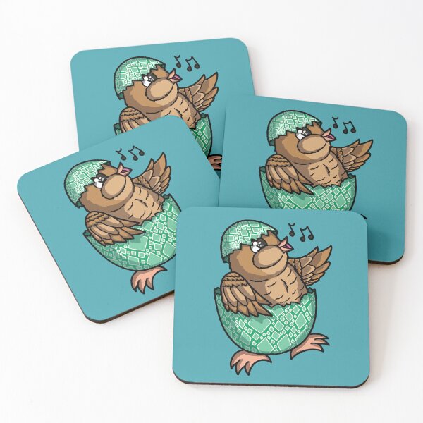 Item preview, Easter Baby Chicken with Green Egg Shell and Diamond Pattern designed and sold by elizasunnycolor.