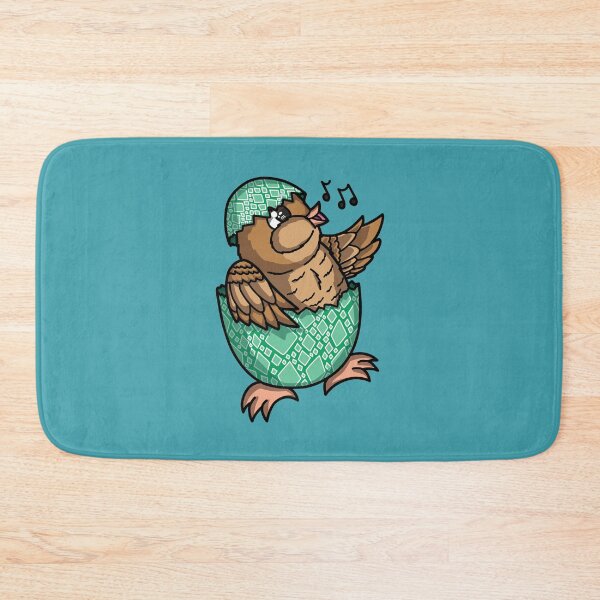 Item preview, Easter Baby Chicken with Green Egg Shell and Diamond Pattern designed and sold by elizasunnycolor.