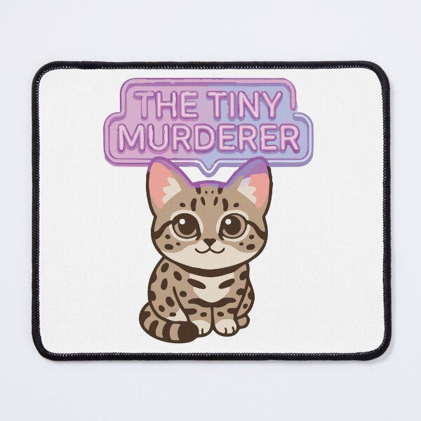 Item preview, The Tiny Murderer Funny Black Footed Cat Meme designed and sold by Petzzz.