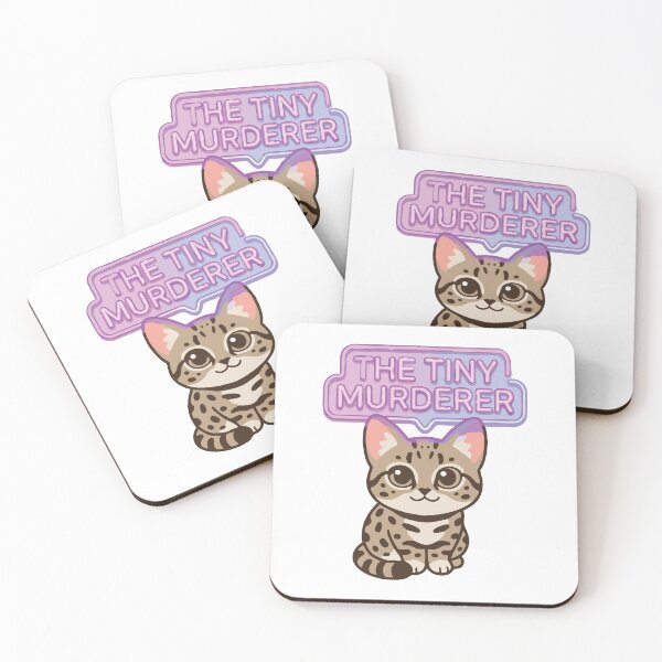 Item preview, The Tiny Murderer Funny Black Footed Cat Meme designed and sold by Petzzz.