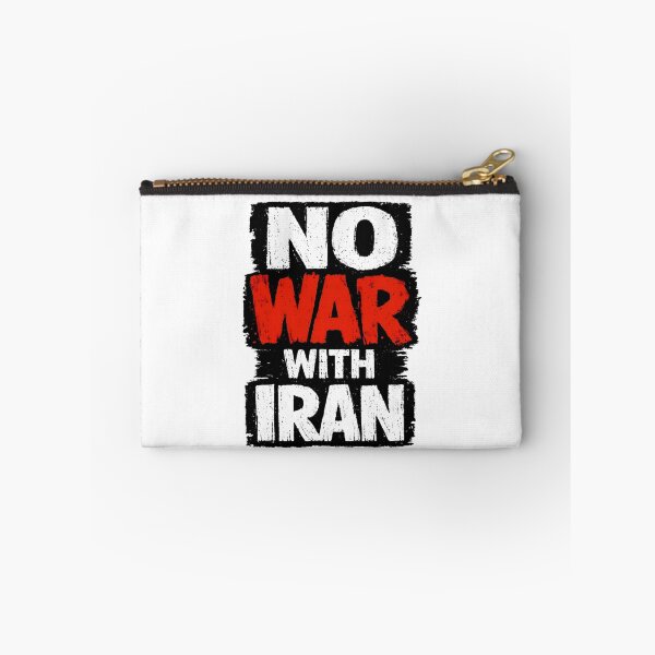 Item preview, NO WAR with Iran designed and sold by RelaxingRealms.