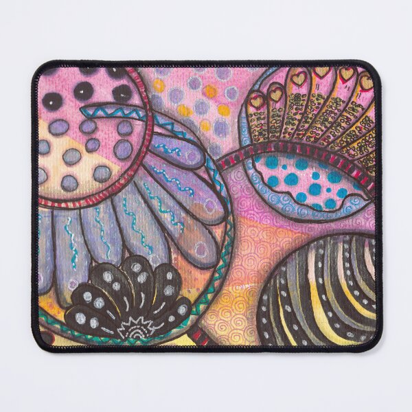 Item preview, Purple Dream - Abstract Hand Drawn Garden designed and sold by ColorWander.