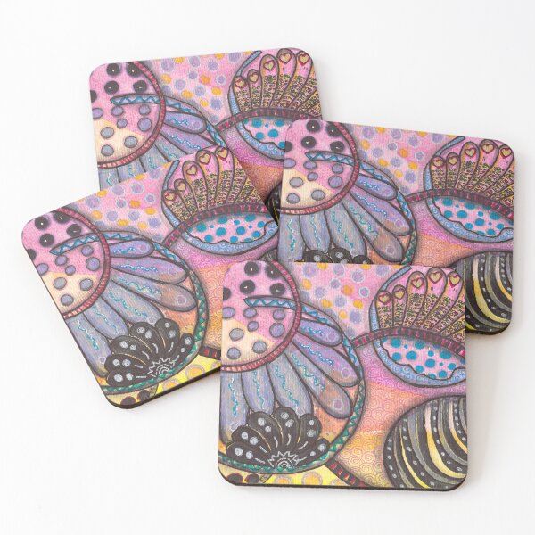 Item preview, Purple Dream - Abstract Hand Drawn Garden designed and sold by ColorWander.