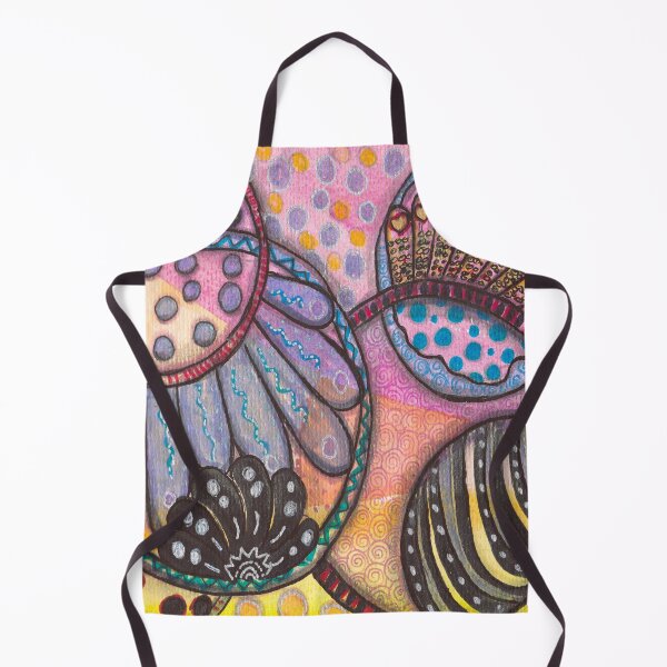 Item preview, Purple Dream - Abstract Hand Drawn Garden designed and sold by ColorWander.