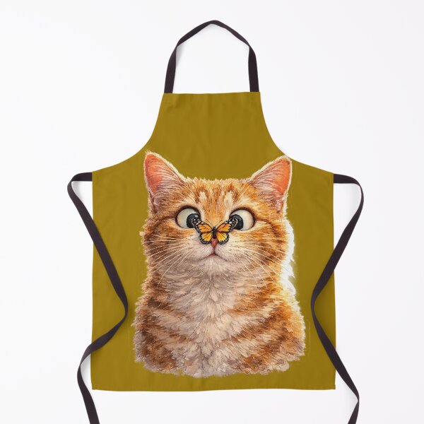 Item preview, Hector with a Butterfly on His Nose – Transparent Background designed and sold by LuluLeb.