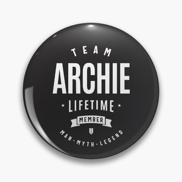 Item preview, Team Archie Lifetime Member Funny Name Archie designed and sold by cidolopez.