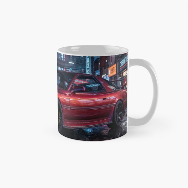 Artikelvorschau, Retro-JDM-Klappscheinwerfer – Cyberpunk-Neonregen in Neo-Tokio entworfen und verkauft von JDMTokyoStore.