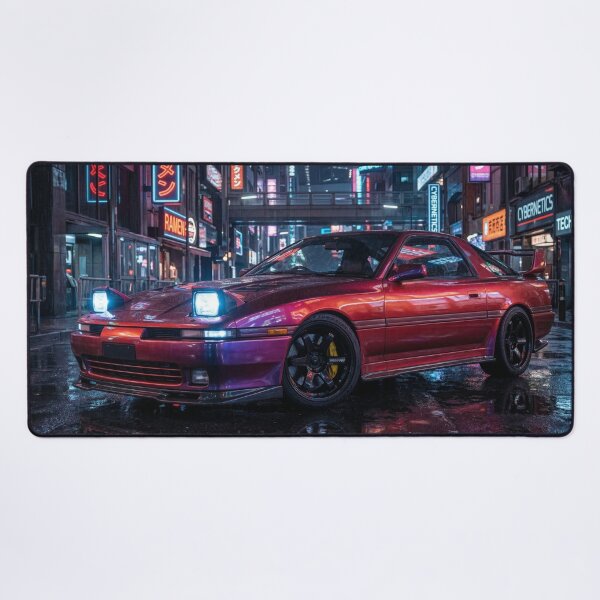 Artikelvorschau, Retro-JDM-Klappscheinwerfer – Cyberpunk-Neonregen in Neo-Tokio entworfen und verkauft von JDMTokyoStore.
