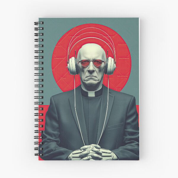 Item preview, The Listening Authority – Corporate Surveillance Priest designed and sold by PlanetBPop.