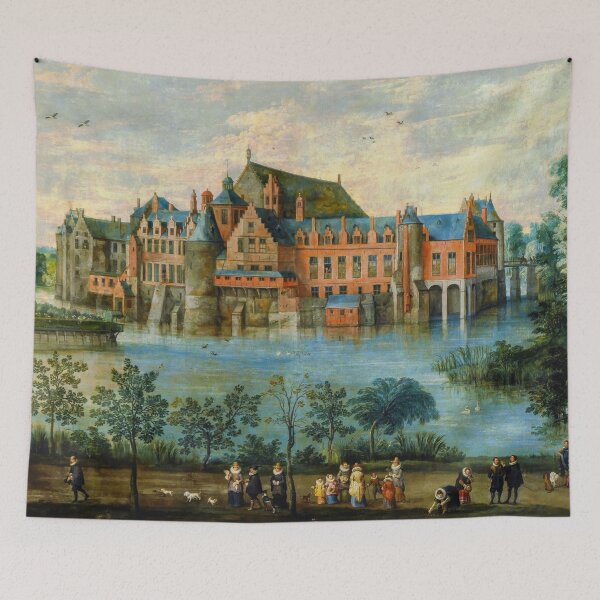 Item preview, The Archduke Albert at Tervuren Palace Jan Brueghel designed and sold by TheSoulOfArt.