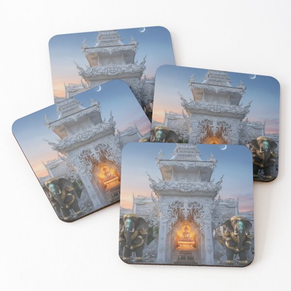 Item preview, The White Temple in Thailand  designed and sold by dougkeder.