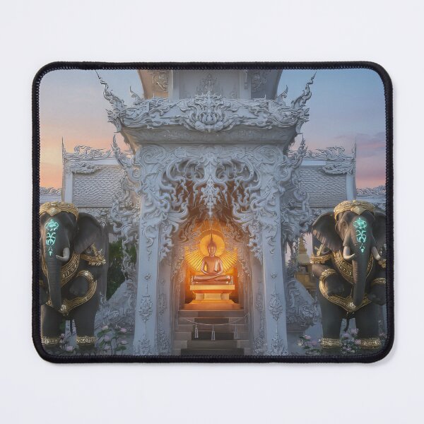 Item preview, The White Temple in Thailand designed and sold by dougkeder.