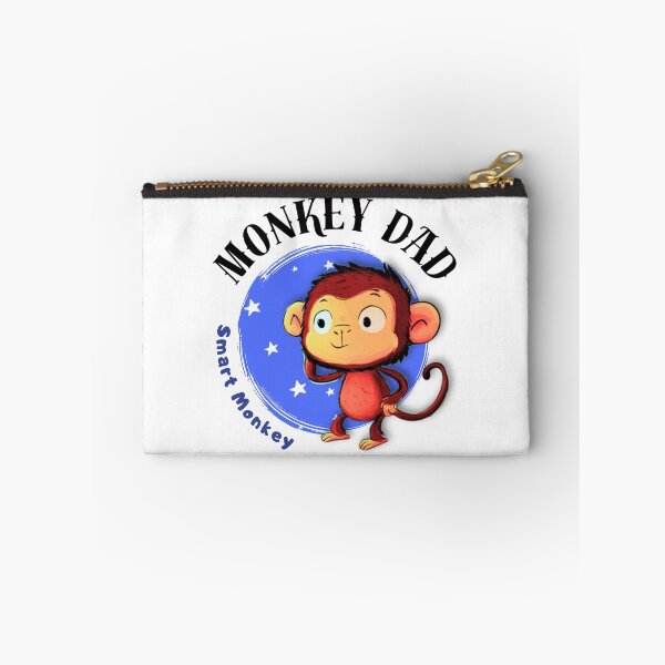 Item preview, Monkey Dad Chinese Zodiac – Smart Monkey Dad Illustration designed and sold by OriginalMindArt.
