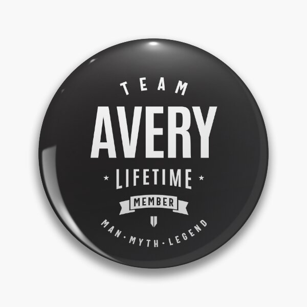 Item preview, Team Avery Lifetime Member Funny Name Avery designed and sold by cidolopez.