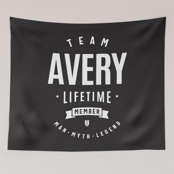 Item preview, Team Avery Lifetime Member Funny Name Avery designed and sold by cidolopez.