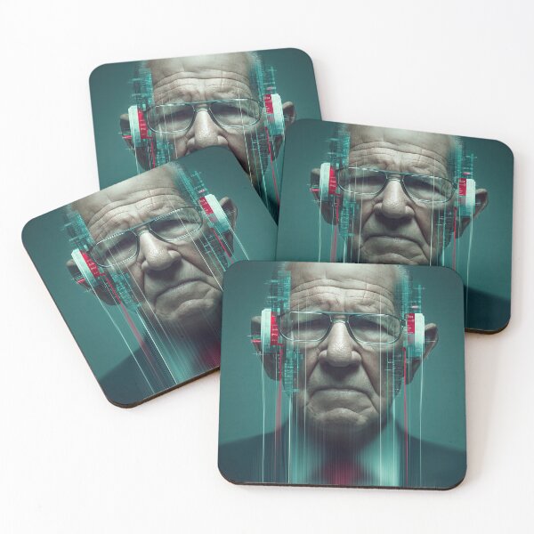 Item preview, The Corporate Overseer – Dystopian Authority Portrait designed and sold by Basajaun Studio.