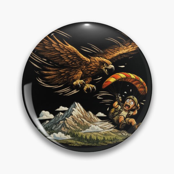 Item preview, Wedgetail Eagle Soaring Over Mountains – Wedge Tailed Eagle Adventure Wildlife designed and sold by PunchDrop.