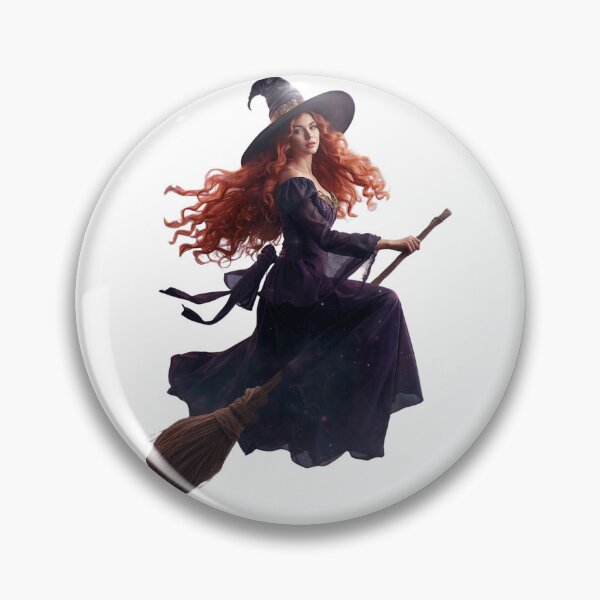 Item preview, Stylish Witch Traveling  designed and sold by BlondeBalance.