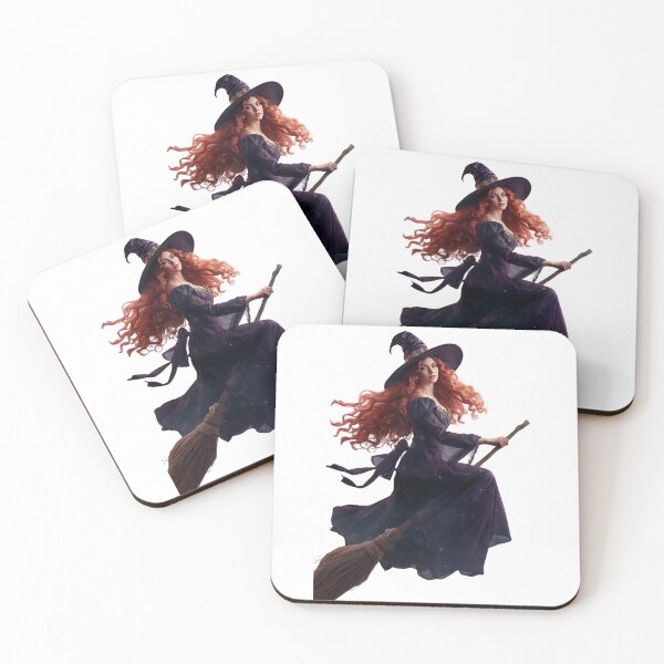 Item preview, Stylish Witch Traveling  designed and sold by BlondeBalance.