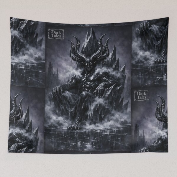 Item preview, The Sovereign of the Obsidian Throne - Dark Demon designed and sold by bapupa.