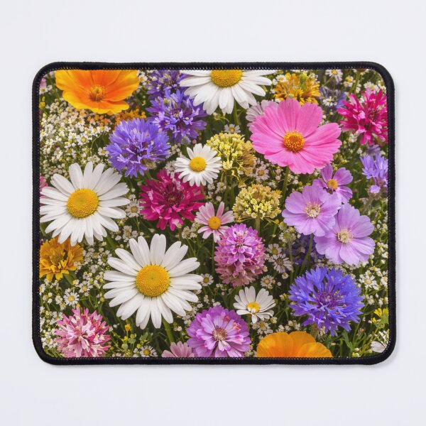 Item preview, Wildflower Meadow Bouquet – Colorful Wild Flowers Floral Photography designed and sold by CreativeNest88.