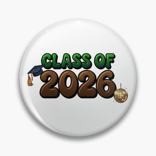 Item preview, Class of 2026 Graduation Party Disco Ball Graduation Cap Art designed and sold by PixelWaveBD.
