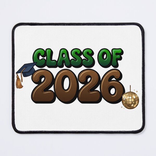 Item preview, Class of 2026 Graduation Party Disco Ball Graduation Cap Art designed and sold by PixelWaveBD.
