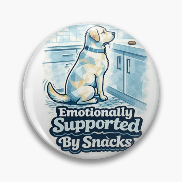 Item preview, Emotionally Supported By Snacks Labrador Mom Shirt Funny Lab Dog Mom Gift designed and sold by PawMuse Studio.