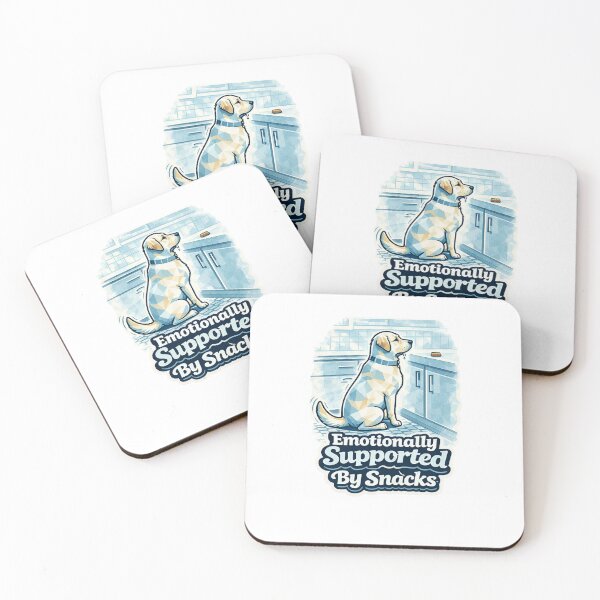 Item preview, Emotionally Supported By Snacks Labrador Mom Shirt Funny Lab Dog Mom Gift designed and sold by PawMuse Studio.