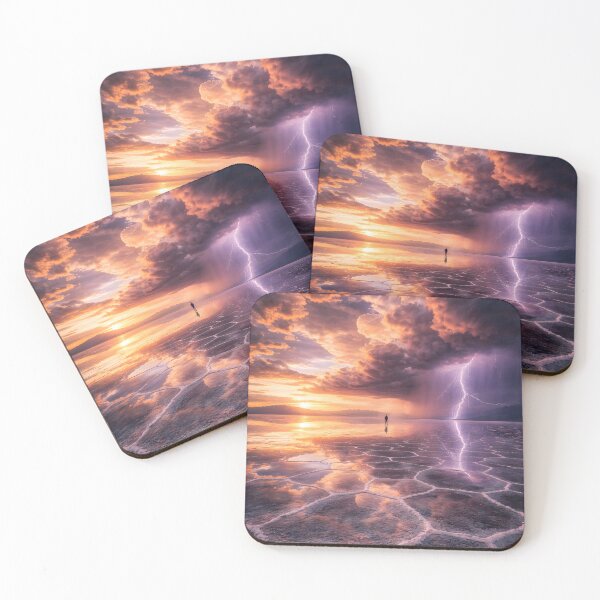 Item preview, Lightning Over the Salt Mirror designed and sold by Yomere.