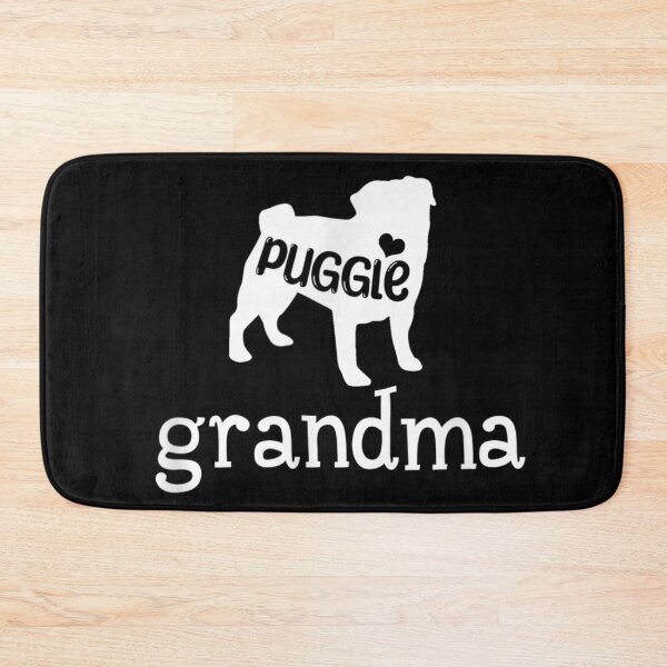 Item preview, Cute Puggie Grandma Dog Lover Silhouette Heart Pet Owner Gift Idea designed and sold by Buzzlekrun.