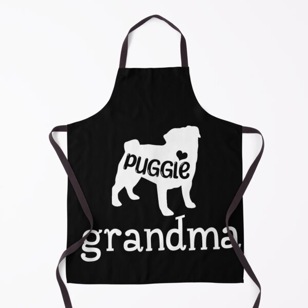 Item preview, Cute Puggie Grandma Dog Lover Silhouette Heart Pet Owner Gift Idea designed and sold by Buzzlekrun.