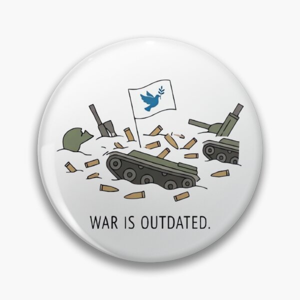 Item preview, War Is Outdated Peace Typography designed and sold by ARTReMi.