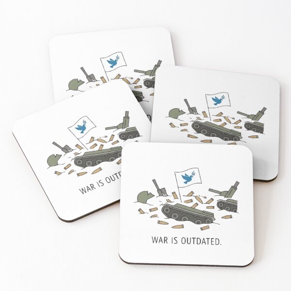 Item preview, War Is Outdated Peace Typography designed and sold by ARTReMi.