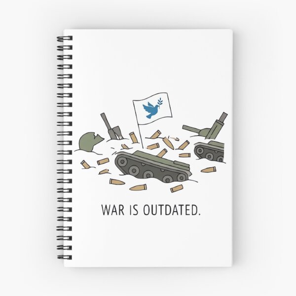 Item preview, War Is Outdated Peace Typography designed and sold by ARTReMi.