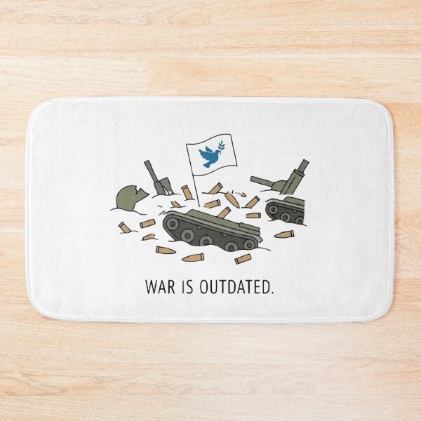Item preview, War Is Outdated Peace Typography designed and sold by ARTReMi.