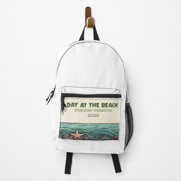 Item preview, Day At The Beach Summer Vacation 2026 Vintage Palm Tree Art designed and sold by PixelWaveBD.